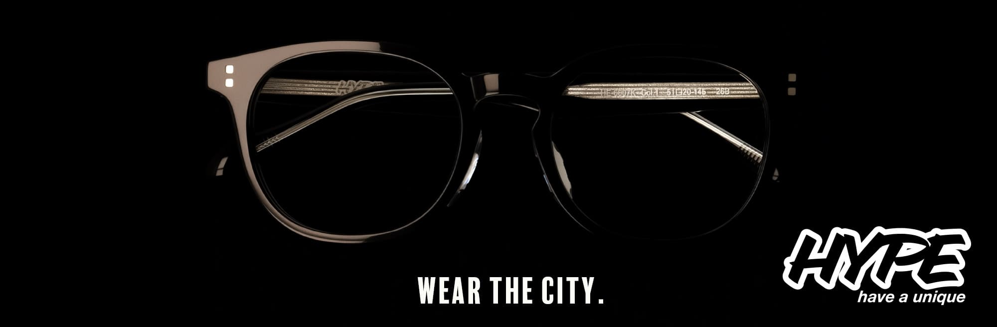 黒縁の新定番HYPE STANDARDモデルが登場